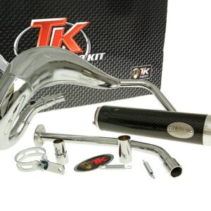 Izpuh Turbo Kit Bufanda RQ chrome E-PASS - Yamaha DT50
