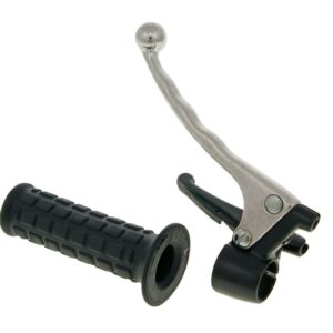 Komplet ročica dekompresorja + zavora -PUCH MAXI ((LEVA ))