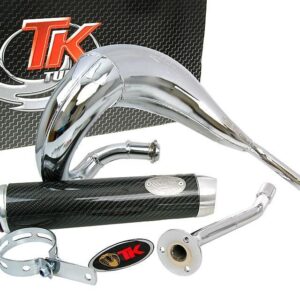 Izpuh Turbo Kit Bufanda RQ chrome E-PASS -Aprilia, Derbi, Gilera