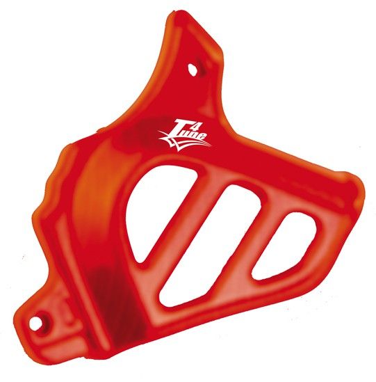 Zaščitna plastika prednjega zobnika 4TUNE -AM6 RDEČA