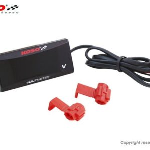 Merilnik voltaže KOSO Slim Style 6.0~19.9V - Rdeč napis