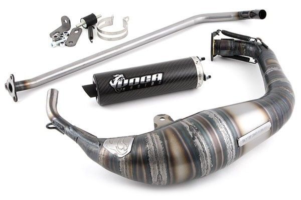 Izpuh Voca Racing 80cc carbon look- Derbi GPR 2004- / Aprilia RS 2006-
