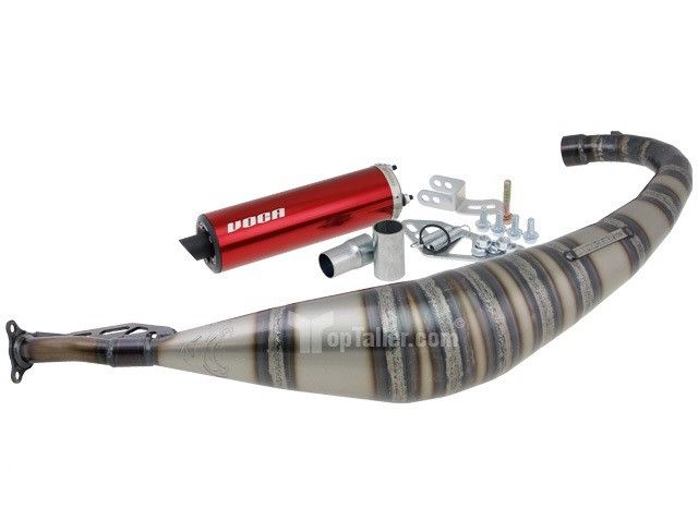 Izpuh Voca Racing "Rookie" 50/70cc (CE) Minarelli AM6 - Universal -RDEČ