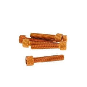 Pritrdilni vijak alu - oranžen M6x30 (6 kom.)