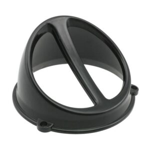 Plastika veternice - Air Scoop - Črna - univezal - vsi skuterji AC