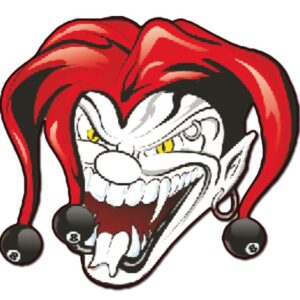 Nalepka Joker cm 10 x 12