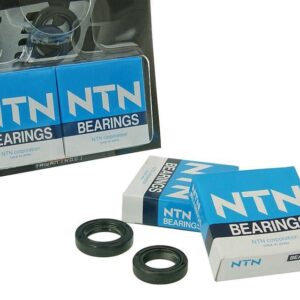 Set oljnih tesnil + ležajev - Naraku heavy duty - NTN C3- SYM - Kymco