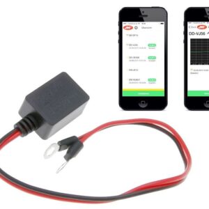 Monitor baterije - akumulatorja z bluetooth za pametne telefone in tablične računalnike (iOS, Android)