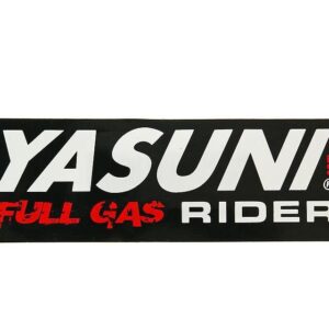 Nalepka- Yasuni Full Gas Rider-11 cm x 3.8 cm