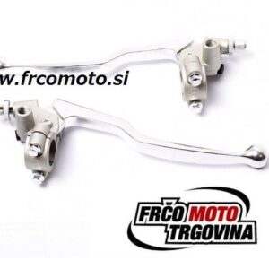 Set zavornih ročk -Sive -CT Race - ( dolg model )