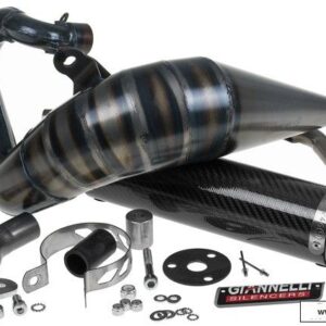 Izpuh Giannelli Enduro Carbon - Yamaha DTR / Malaguti XSM (od 2004-) (E-Pass)