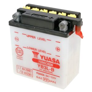 Akumolator Yuasa YuMicron YB3L-B - 12V 3.2 Ah 30 A - brez tekočine