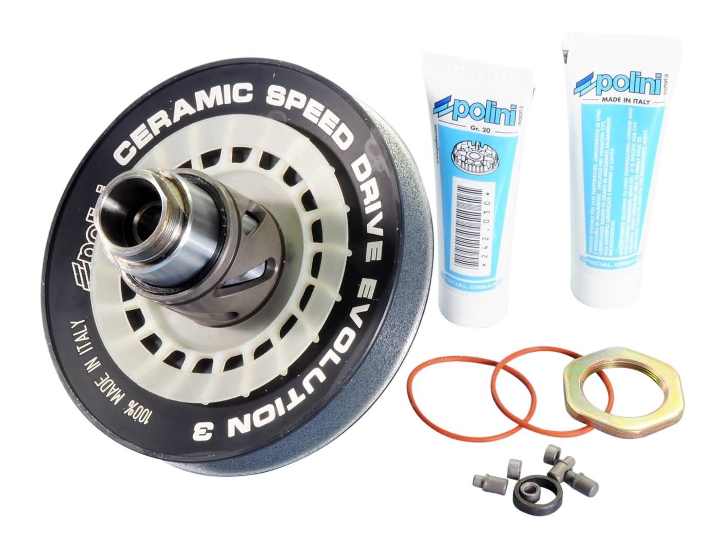 eJermenica Polini Ceramic Sped Drive Evolution 3, Gilera / Piaggio (novi tip)