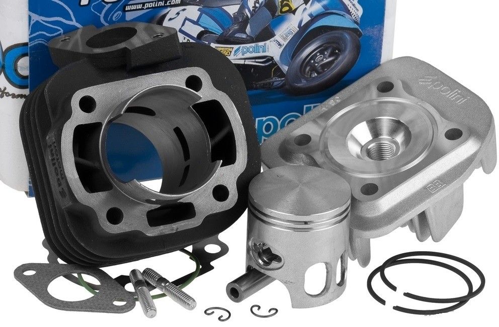 Cilinder kit Polini Sport 70cc - Minarelli Horizontal - 10 sornik