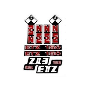 Set nalepk MZ ETZ 150