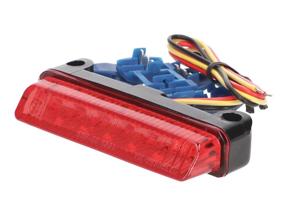 Stop luč LED Rdeča 78x16mm E-oznaka universal