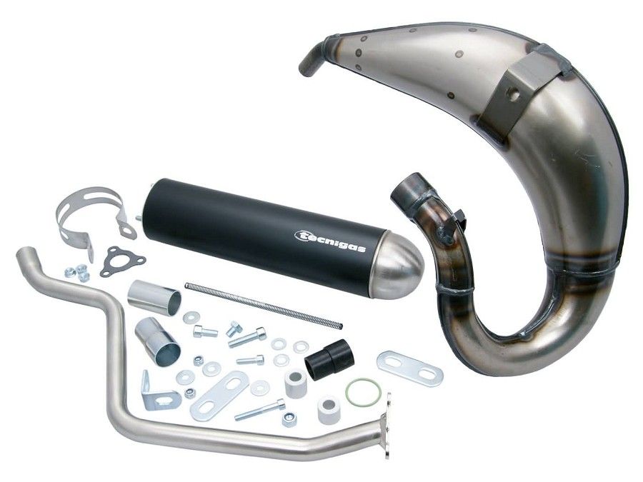 Izpuh Tecnigas E-NOX Steel za Malaguti XSM , XTM , X-Limit , XPS , DT50