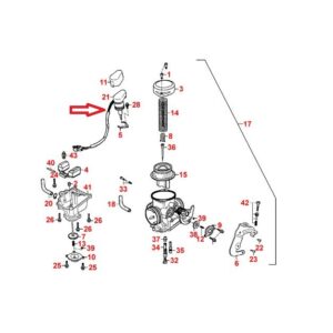 Električni čok Kymco Zing 125 , Stryker 125 , Cruiser 125cc
