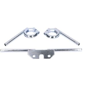 Komplet nosilcev smernikov spredaj / zadaj pocinkani za d.10 mm za Simson S50, S51, S70
