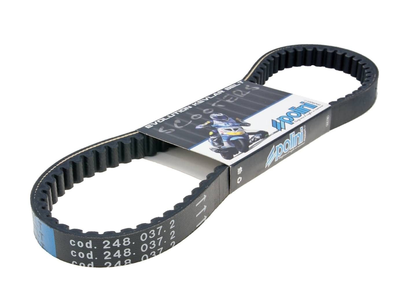 Jermen Polini Aramid Belt Evolution za Aprilia, Derbi, Gilera, Piaggio 50ccm