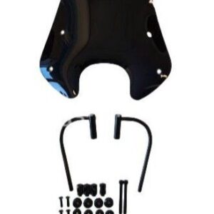 Vetrobran - nizek črni - Piaggio Zip ( z vso montažo)