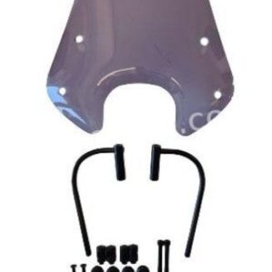 Vetrobran - nizek SMOKE - Piaggio Zip ( z vso montažo)