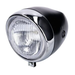 Prednja luč 130mm - črna Puch Maxi , Tomos