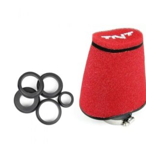 Športni zračni filter Carenzi -28/35mm - Rdeč
