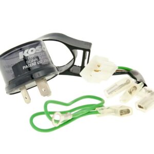 Rele Koso digitalni za LED ili standardni - 3-polni 12V uklj. adapter