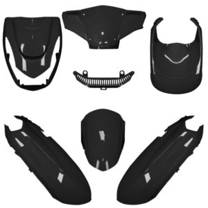 Body kit - Peugeot Kisbee euro 4/5 model 7-dijelni - Crna