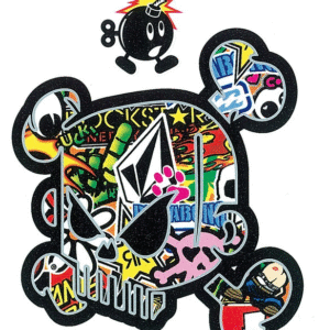 Naljepnica “Teschio – Bomb” (10 × 12 cm)