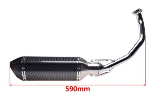 Tuning sportski ispušni lonac **WM Motor** – (139QMB) - Slika 2