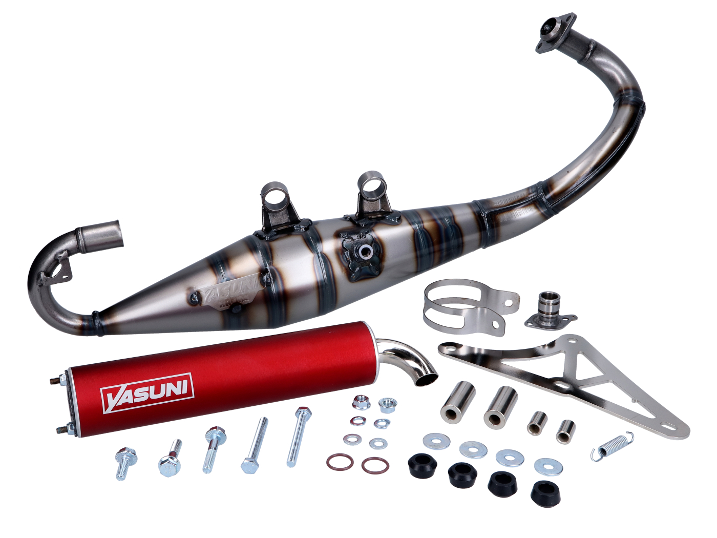 Auspuh Yasuni R-PRO crveni – za Piaggio / Gilera