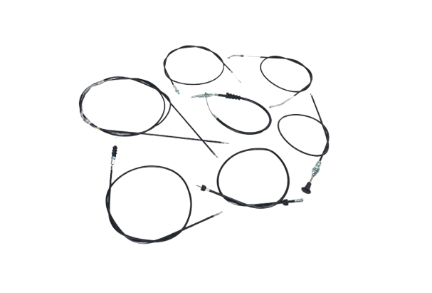 Sajle set Tomos T-11 – crne (7-dijelni komplet)