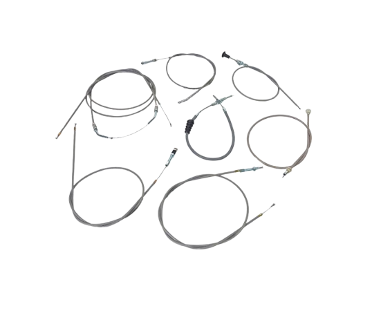 Sajle set Tomos T-11 – sive (7-dijelni komplet)