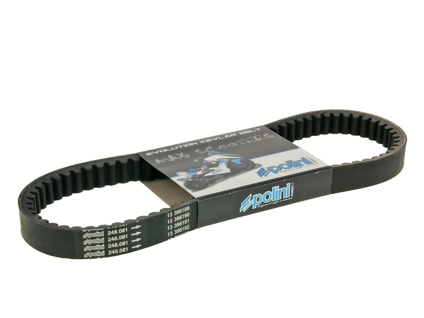 Remen Polini Aramid Maxi – Aprilia / Derbi / Gilera / Piaggio / Vespa 125–150