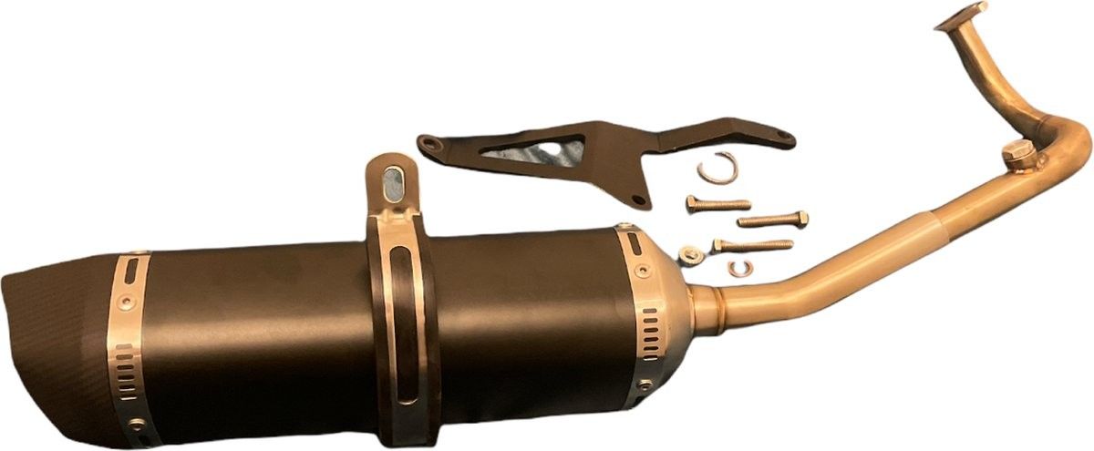 Auspuh Racing GY6 50cc 4T EURO2 , EURO4 , EURO5 -139QMA/139QMB - Slika 2