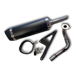 Auspuh Racing GY6 50cc 4T EURO2 , EURO4 , EURO5 -139QMA/139QMB