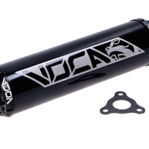 Zadnji dušilec Voca Racing 60x200 mm – črn (50–80cc)