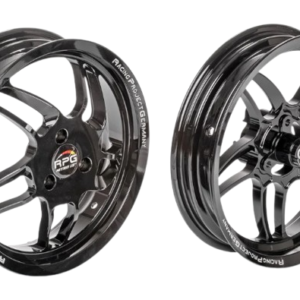 CNC naplatci RPG Racing 13" - crni - Yamaha Aerox / MBK Nitro / Minarelli Horizontal