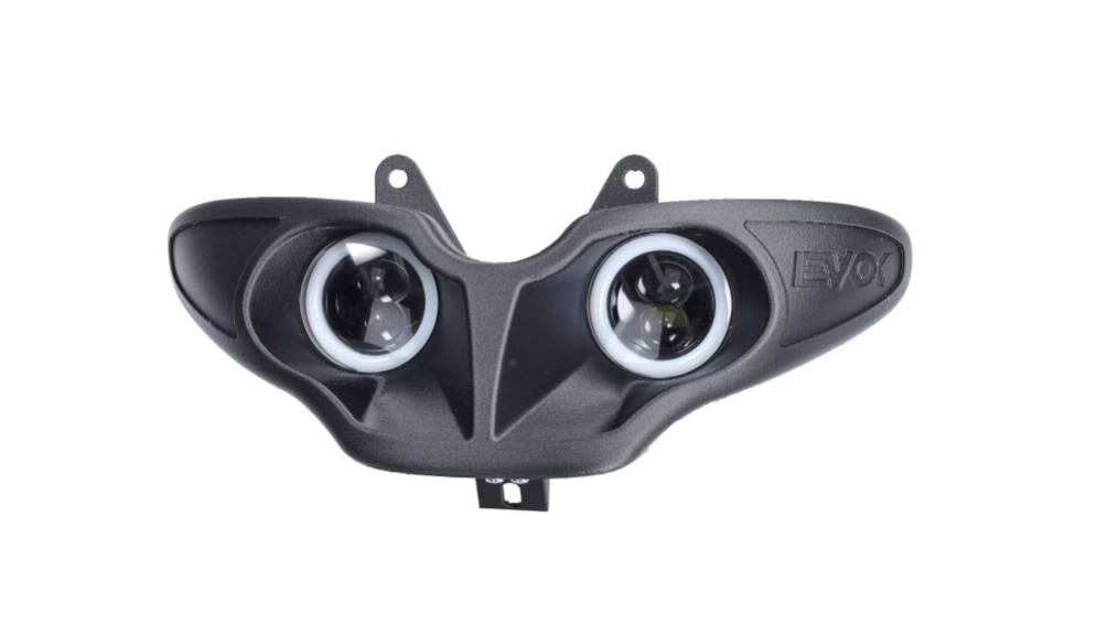 Prednje LED svjetlo EVOK Iron Double – Gilera Runner 50 / 125 / 180 / 200
